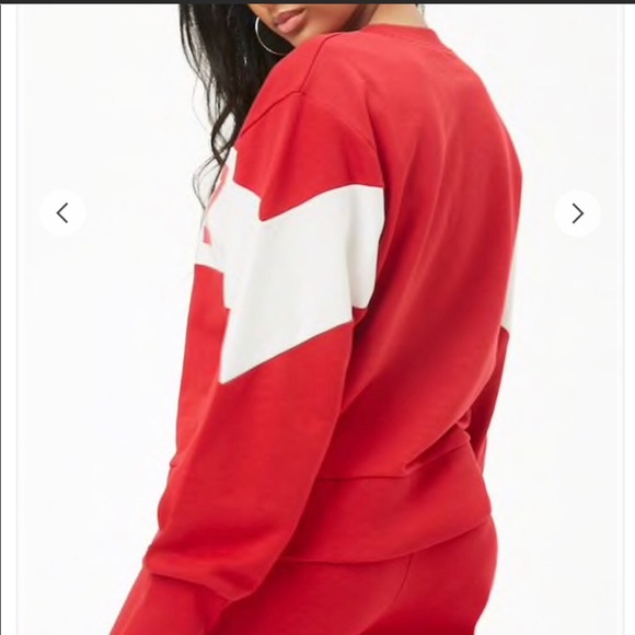 Juicy Couture Colorblock Sweatshirt in Large - Picture 3 of 16